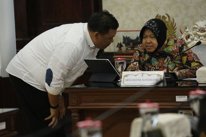 Risma Jemput Bola Tembus Pengembang JLBB Agar Selesai Tahun Depan