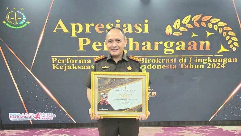 Kejaksaan Negeri Gresik Raih Penghargaan Wilayah Bebas dari Korupsi&nbsp;