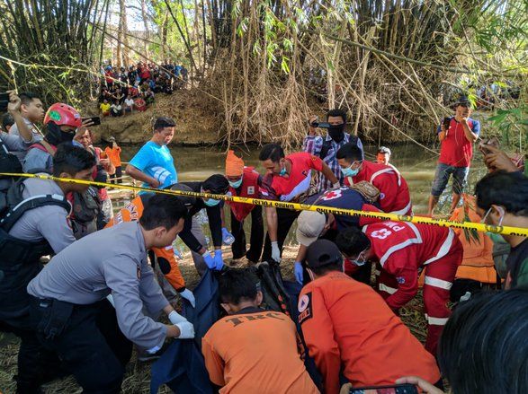 Identitas Jenazah di Sungai Dawuhan Ponorogo Mudah Dikenali Lantaran Tatonya