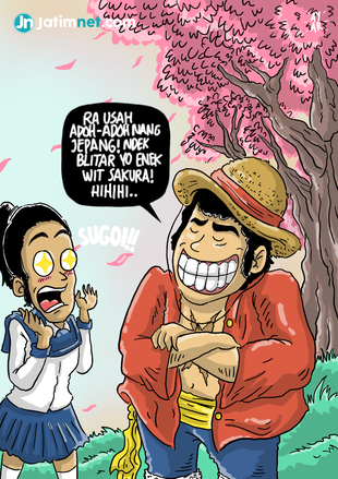 Sakura Mekar di Tanah Blitar