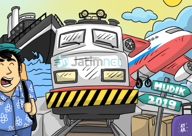 Belum Libur, Arus Mudik Stasiun Jember Masih Normal