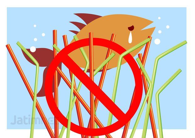 Ada 93 Juta Sedotan Plastik Digunakan dalam Sehari