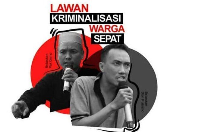 Dua Pejuang Lingkungan Waduk Sepat Akhirnya Bebas