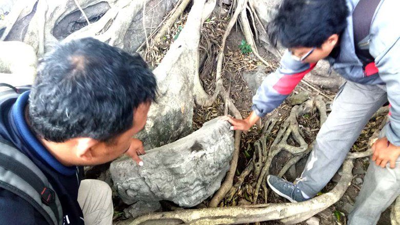 Fragmen Miniatur Candi Ditemukan 200 Meter dari Situs Candi Gedog