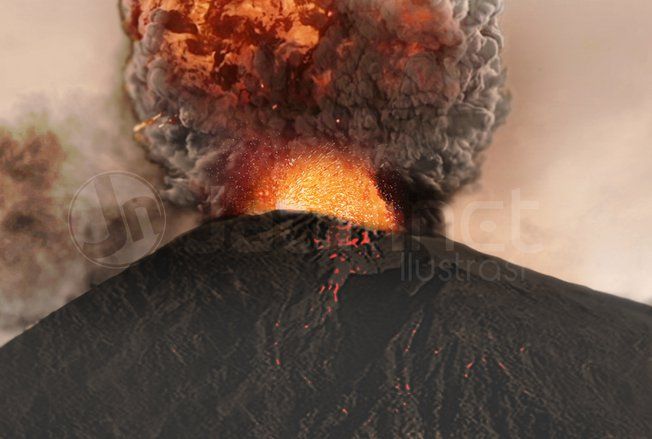 Guguran Lava Meluncur dari Merapi Sejauh 950 Meter