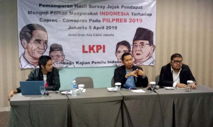 Survei LKPI, Suara Joko Widodo-Ma&rsquo;ruf Amin Merosot