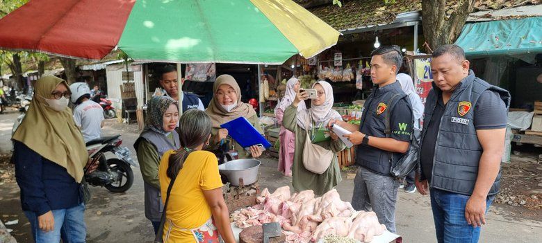 Menjelang Ramadan,Satgas Pangan&nbsp;Soroti Harga Dua Komoditas Bapokting di Mojokerto