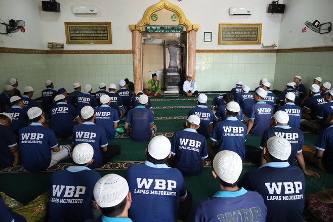 Lapas Mojokerto Ajak Warga Binaan Memperbaiki Diri lewat Pondok Ramadan