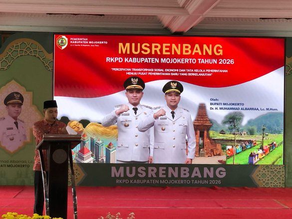 Pemkab Mojokerto Gelar Musrenbang 2026, Gus Barra Jelaskan Lima Program Prioritas