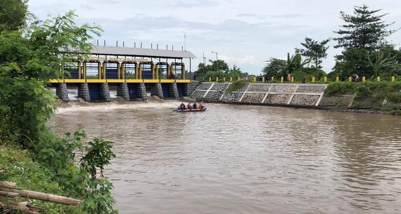 Seorang Pencari Kayu yang Hilang&nbsp;Diduga Tercebur di Sungai Sadar Mojokerto
