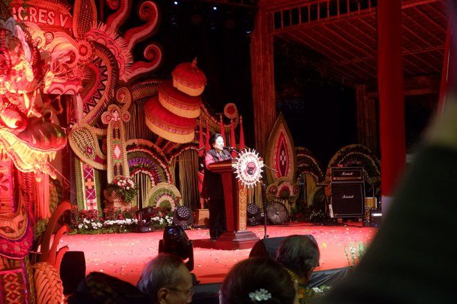 Prabowo Hadir di Kongres V PDIP