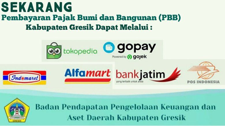 Bayar PBB dan Pajak Daerah di Gresik Tanpa Harus Keluar Rumah
