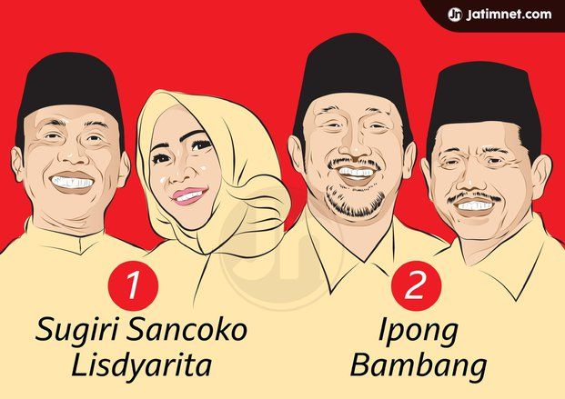 Sumbangan Kampanye Pilkada Ponorogo,&nbsp;Giri Rp 1,7 milyar Ipong Rp 100 Juta