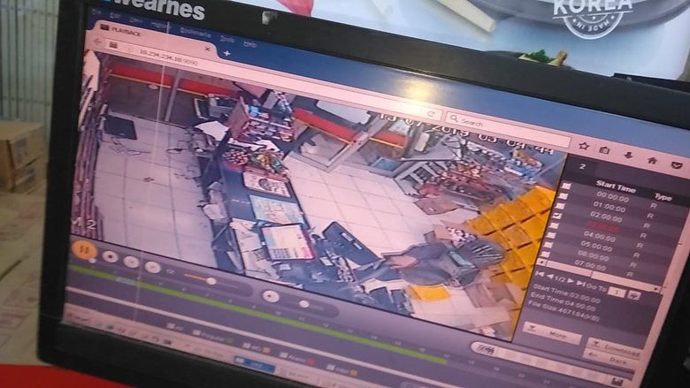 Perampok Todongkan Pistol di Minimarket Bulak&nbsp;