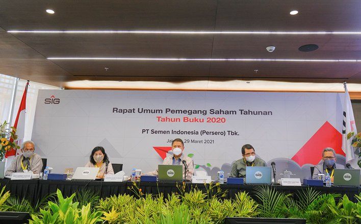 Laba SIG Tahun 2020 Naik 16,73 Persen Menjadi Rp2,79 Triliun