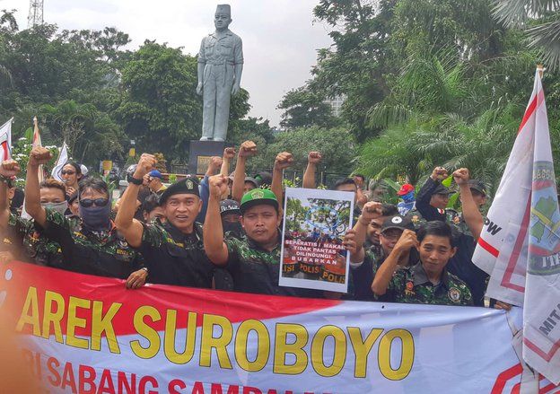 FRONT NAS Minta AMP Angkat Kaki dari Surabaya