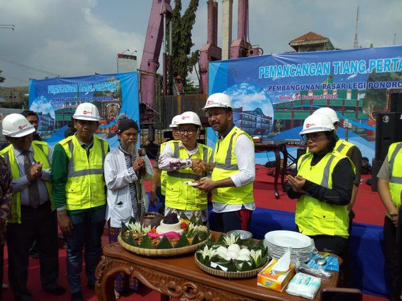 Pasar Legi Dibangun, Pemkab Ponorogo Gelar Kenduri