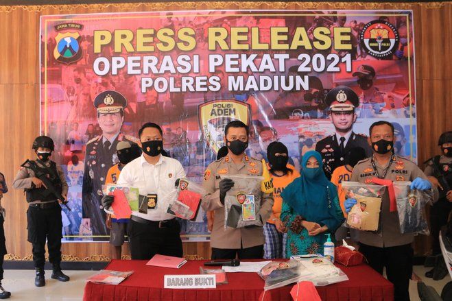 Menjelang Ramadan, Polres Madiun Ungkap Dua Kasus Prostitusi
