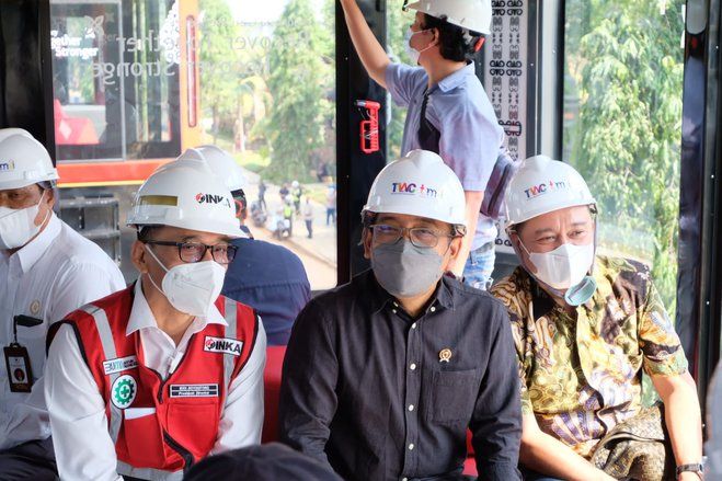 Trem Mover Buatan PT INKA Mulai Dijajal di TMII