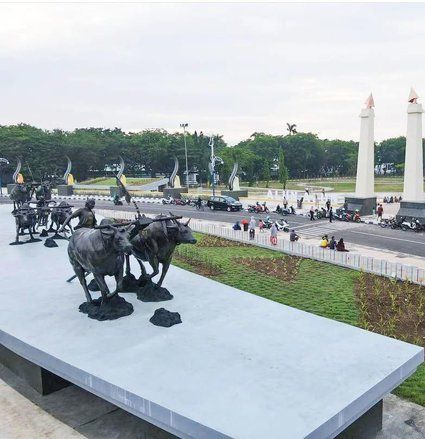 Alun-alun Trunojoyo Sampang Bakal Dilengkapi Layar Videotron Senilai Rp 2 Miliar