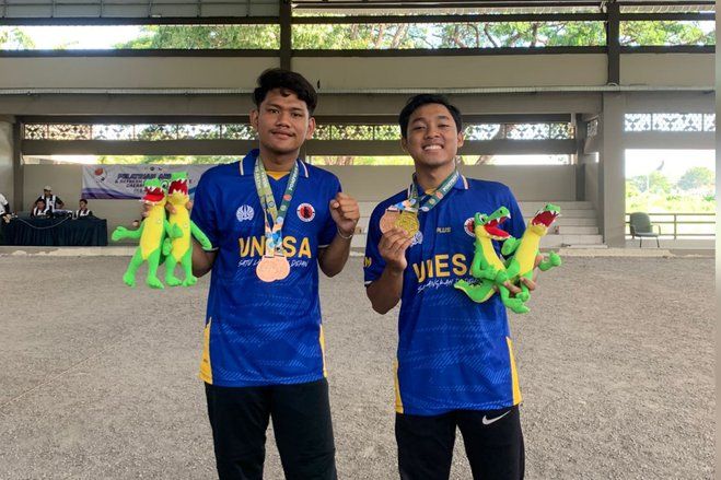 Berprestasi di Pomprov, Dua Atlet Petanque Tuban Melaju ke Porprov