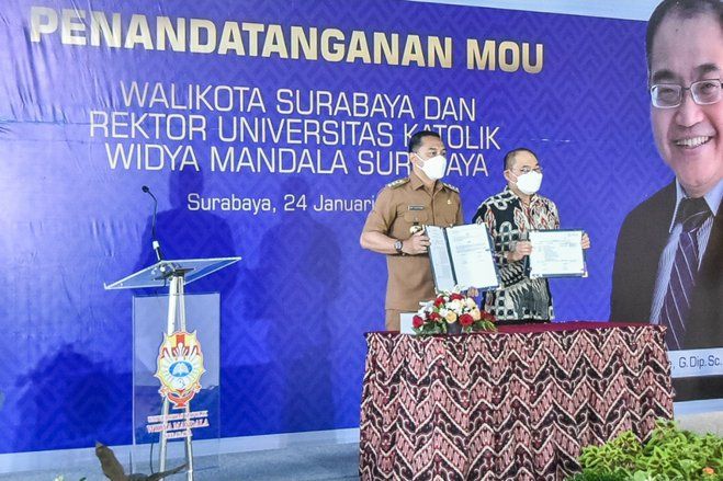 Pemkot Surabaya dan UK Widya Mandala Kerjasama <em>Branding</em> UMKM