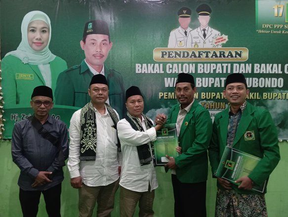 Duo Pengacara Daftar Bakal Cabup-Cawabup&nbsp;Situbondo di PPP, Janji Tolak Fee&nbsp;Proyek