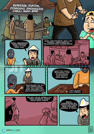 Dalih Jadi Paranormal, Pedagang Angkringan Cabuli dan Sodomi Anak