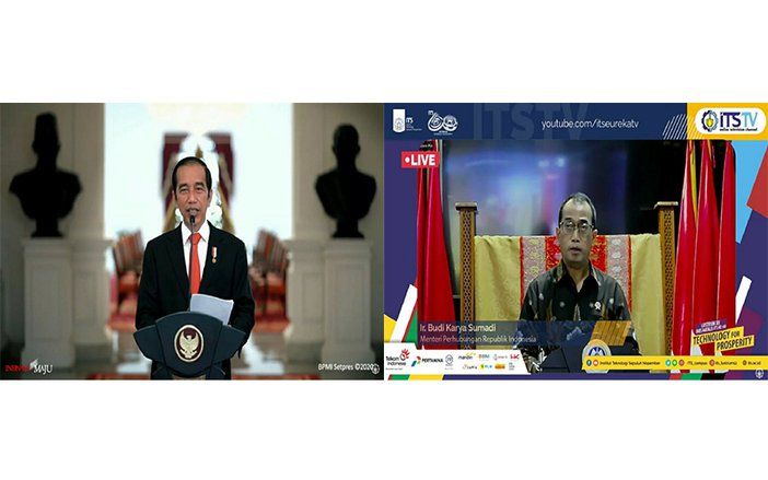 Presiden Jokowi Harapkan ITS Jadi Garda Depan Pengembangan Teknologi