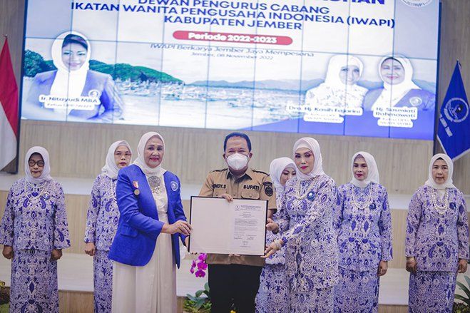 DPC IWAPI Jember Resmi Dilantik, Ini Kata Bupati Jember