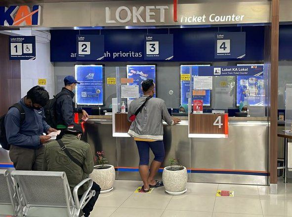 Tiket KA Arus Balik Angkutan Lebaran di Daop 8 Surabaya Masih Tersedia