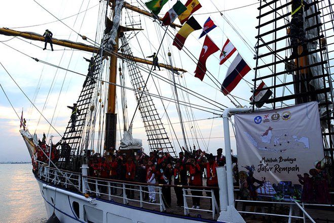 Hari Lahir Pancasila, Bupati Mojokerto Hadiri Muhibah Budaya Jalur Rempah di Koarmada Surabaya
