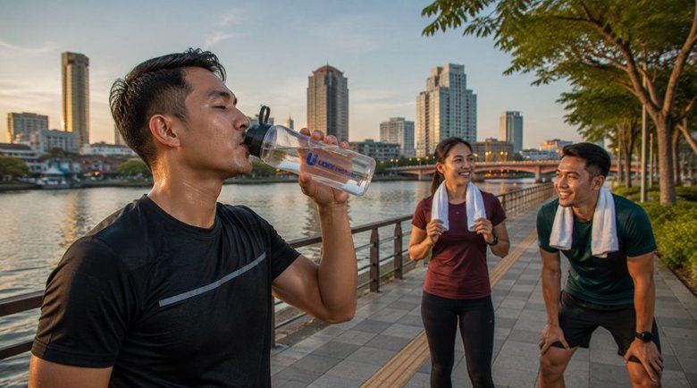 Minum Air Saat Olahraga dan Cara Menjaga Hidrasi