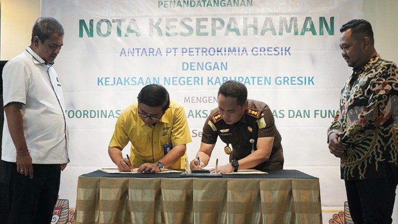 Amankan Penyaluran Pupuk Bersubsidi, Petrokimia Gresik Gandeng Kejari Gresik