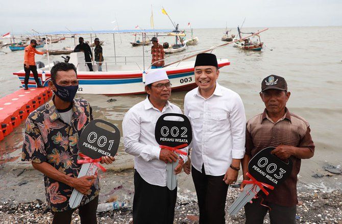 Jadi Destinasi Wisata Baru di Surabaya, Nelayan Dapat Bantuan Perahu Wisata&nbsp;