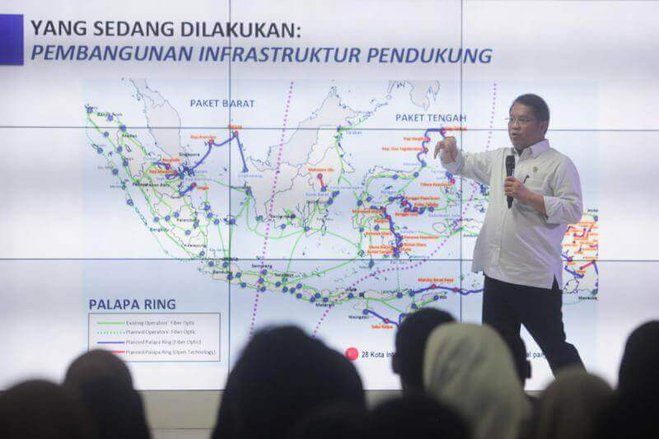 Begini Tantangan Berat Bangun Proyek Palapa Ring Timur