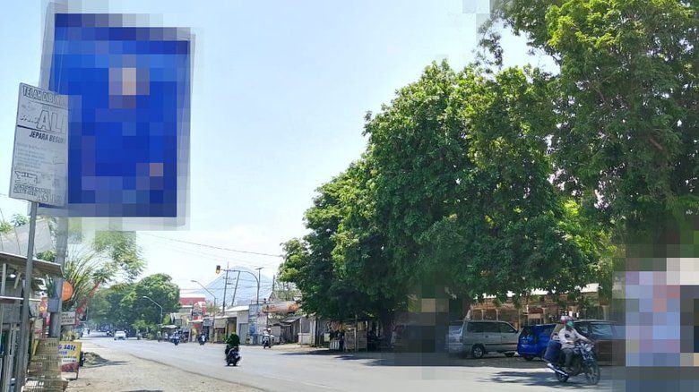 Sejumlah APK Caleg di Probolinggo Terpasang di Areal Fasum