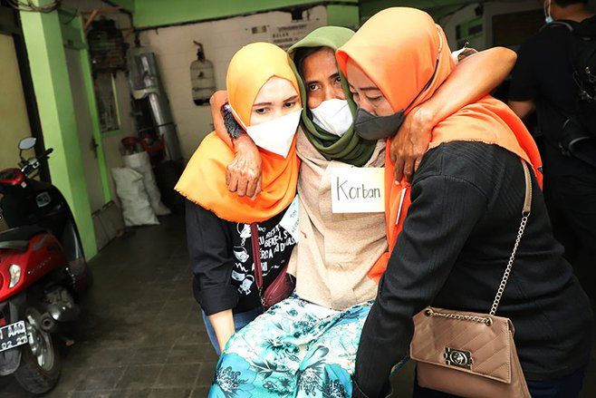 Rusunawa Sombo Surabaya "Mencekam Diguncang Gempa", Penghuni Berhamburan Keluar dari Gedung