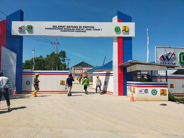 Proyek Pembangunan Sekolah Rakyat Sampang Dianggap Minim Serap Tenaga Kerja Lokal&nbsp;