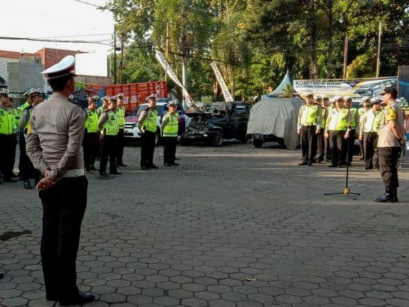 Polres Probolinggo Terjunkan Tim Pengurai Antisipasi Kemacetan H+2