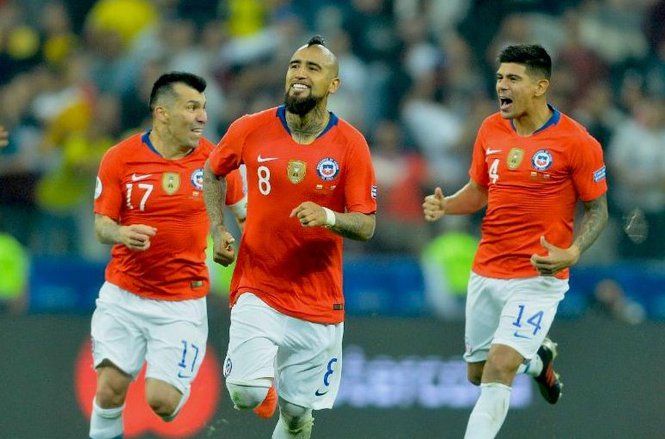 Tundukkan Kolombia Lewat Adu Penalti, Chile Melaju ke Semifinal