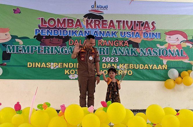 Dalam Rangka Hari Anak Nasional, Dispendik Kota Mojokerto Gelar Fashion Show