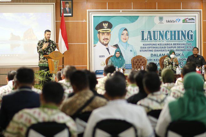 Wali Kota Probolinggo Luncurkan KKB Atasi Stunting