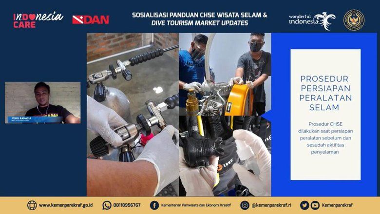 Adaptasi Covid-19, Kemenparekraf Rumuskan Protokol Kesehatan Berbasis CHSE