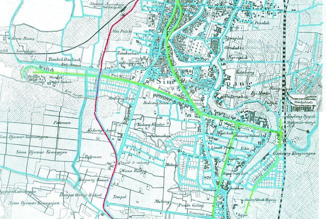 Secuil Tentang Jalan Raya Gubeng Tempo Dulu